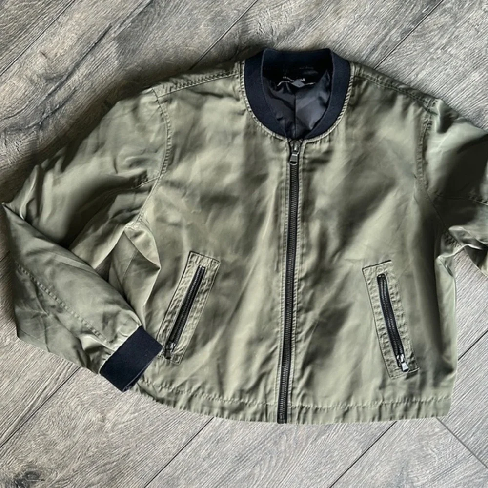 Kenneth Cole New York jacket army green comfort dress casual coat size XL